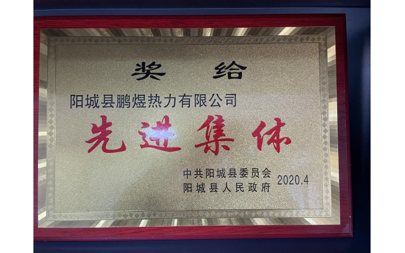 世清源下属热力公司获先进集体表彰